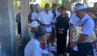 Pertemuan pekaseh dan warga Desa Adat Kuta dan Pemogan terkait konflik tapal batas wilayah keduanya, Kamis (27/04/24). (foto/Dewa)