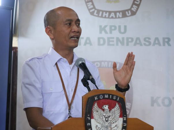 Ketua KPU Denpasar, I Wayan Arsa Jaya.
