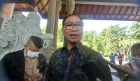 Wakil Bupati Badung, Ketut Suiasa saat menghadiri rapat koordinasi di Kantor Gubenur Bali, Rabu (31/05/23). (AK/Wacanabali.com)