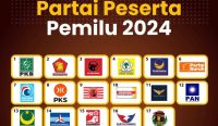 Foto: Partai politik peserta pemilu 2024. (dok. KPU)