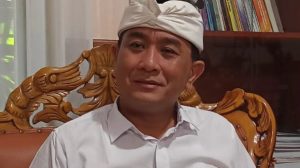 Foto: Ketua Badan Pengawas Pemilu (Bawaslu) Bali I Putu Agus Tirta Suguna saat ditemui di Kantor Bawaslu Bali, Rabu (16/08/2023). Sumber: Agus/wacanabali.com
