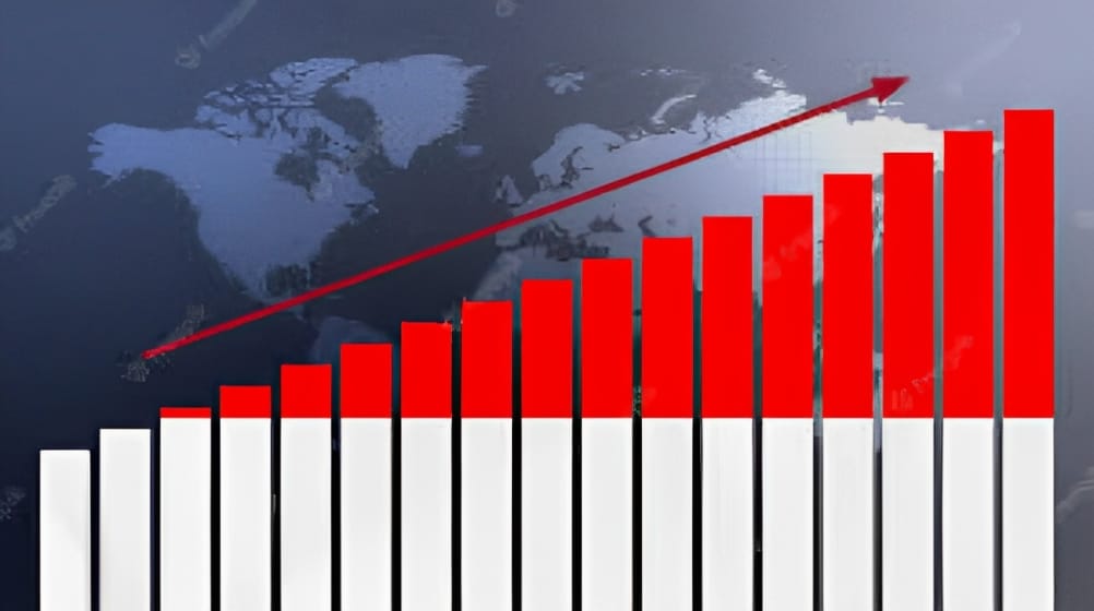 Ilustrasi pertumbuhan ekonomi (Freepik)