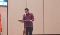 Foto ketua Putu Agus Tirta Suguna selaku ketua Badan Pengawas Pemilihan Umum (Bawaslu) (Sumber Dewa Fathur / Wacanabali.com
