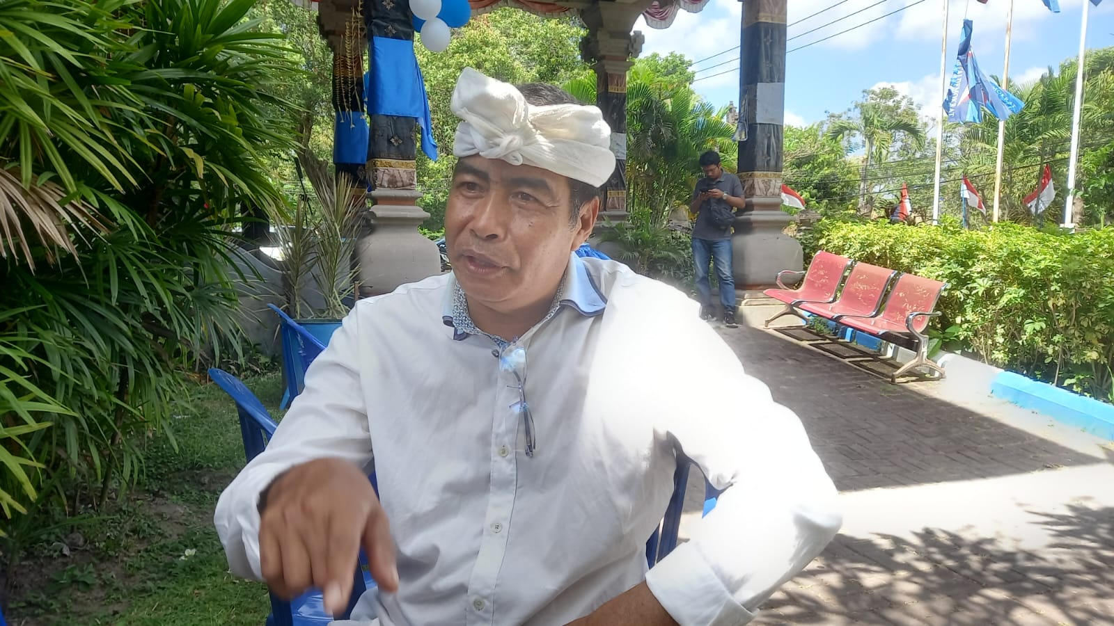 Foto: Ketua OKK DPD Demokrat Bali Ketut Ridet. Sumber: Krisna Putra/ Wacanabali.com