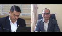 Foto: Senator RI, Arya Wedakarna (Kiri), I Nengah Yasa Adi Susanto alias Jro Ong (Kanan). dok/Krisna Putra
