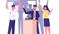 Ilustrasi kampanye di kampus. Sumber: Freepik