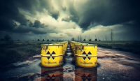 Foto: Ilustrasi limbah radio aktif (Freepik.com)