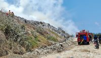 Foto: Situasi Kebakaran TPA Suwung. Sumber: BPBD Bali.