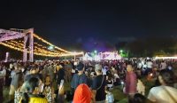 Suasana Denfest ke-16 Tahun 2023 di Kawasan Catur Muka Kota Denpasar. Foto: dok/Pemkot Denpasar