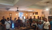Keterangan Foto : sesi Foto bersama usai tatap muka Kapolres Jembrana yang bertema Lapor Bli goes to ireng kopi. Rabu (17/1/24). Sumber : yus
