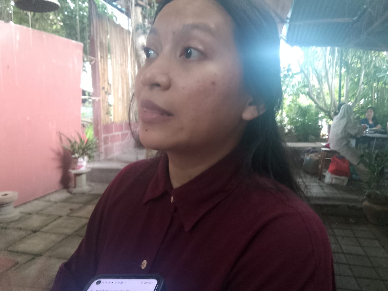 Foto: Wakil Koordinator Indonesian Corruption Watch (ICW), Siti Juliantari Rachman. Sumber: Yulius N/wacanabali.com