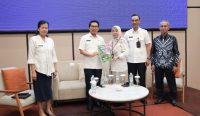 Foto: Sekda Adi Arnawa saat menghadiri acara Launching hasil survei penghitungan NTP dan NTUP di Kabupaten Badung, Rabu (21/2/24). (Humas Badung/wacanabali.com)