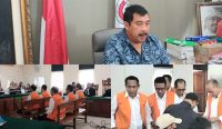 Kolase Foto (Atas) Kuasa Hukum Korban PT DOK I Gede Alit Widana, S.H., M.Si (Bawah) Lima Founder PT DOK Sumber. Dewa Fathur/wacanabali.com