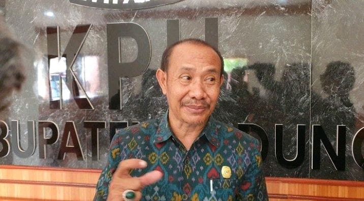 Foto: Ketua KPU Kabupaten Badung, Gusti Ketut Gede Yusa Arsana Putra. Sumber: Yulius N/wacanabali.com