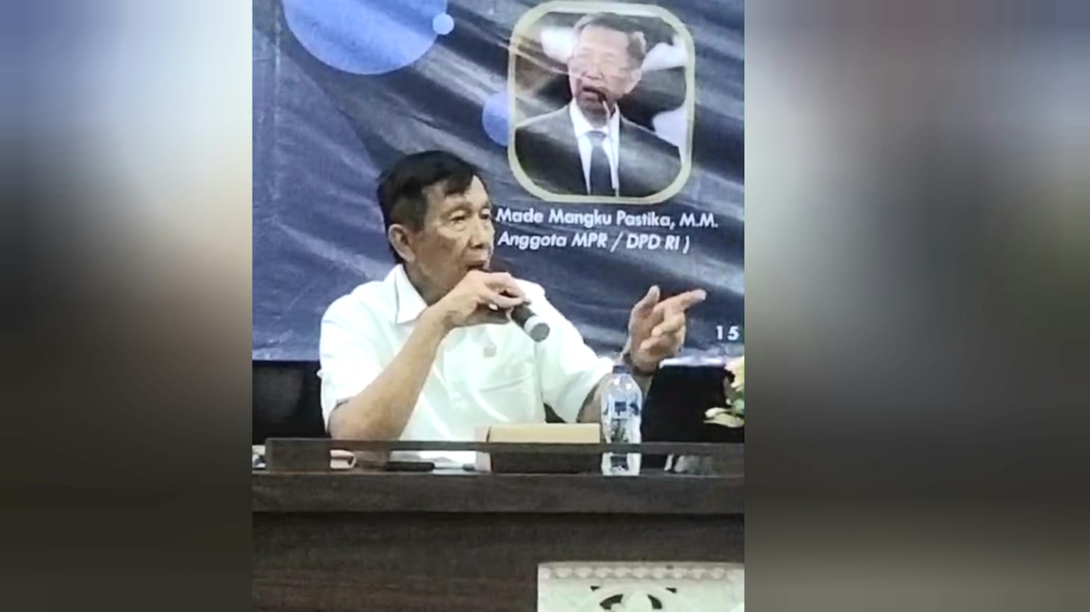 Gubernur Bali periode 2008-2018, I Made Mangku Pastika. Sumber: dok. Wacanabali.com