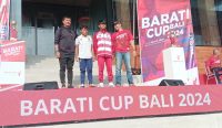 kejuaraan Barati Cup 2024 yang diselenggarakan di Bali United Training Graound Pantai Purnama Gianyar, Minggu (3/3/24). Sumber: Dewa Fathur/wacanabali.com