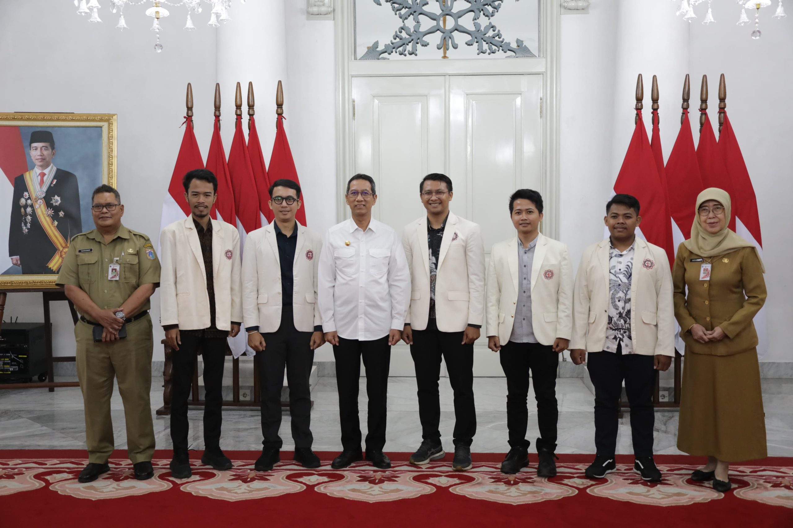 Foto: Pertemuan PP KMHDI bersama Pj Gubernur Jakarta Heru Budi Hartono, Selasa (18/3/24). Sumber: PP KMHDI.