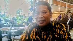 Foto: Saksi Partai Golkar Bali, Muammar Khadafi. (Yulius N/wacanabali.com)