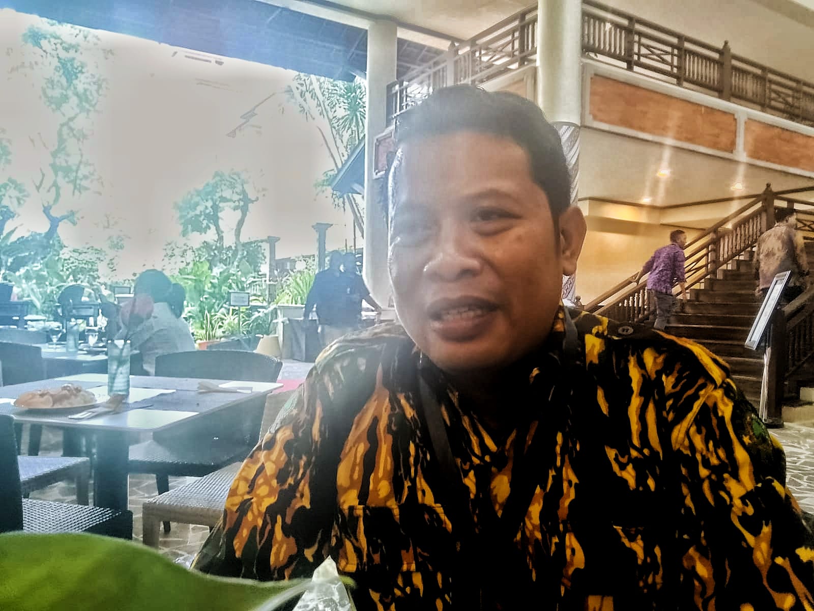 Foto: Saksi Partai Golkar Bali, Muammar Khadafi. (Yulius N/wacanabali.com)