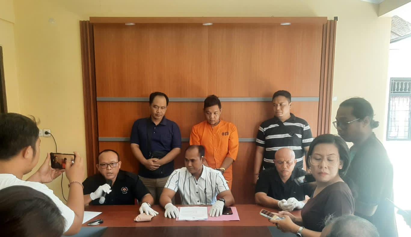 Foto: Tersangka Curanmor Komang AJ Alias Mang Agus. (Dok. Humas Polres Buleleng)
