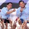 Foto: Visual Art Wacana Pilpres 2024, (kanan-kiri) Prabowo Subianto dan Gibran Rakabuming, Rabu (13/3/24). (Gung Kris/wacanabali.com)