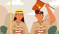 Foto: Ilustrasi Kegiatan Pramuka. Sumber: Freepik.