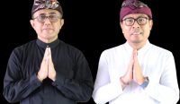 Foto: petahana Walikota Denpasar (kiri) I Gusti Ngurah Jaya Negara (kanan) I Kadek Agus Arya Wibawa. Sumber: dok/Hms