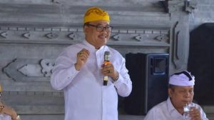 Foto: Ketua DPD I Golkar Bali Nyoman Sugawa Korry. Sumber: Instagram (Sugawa Korry).