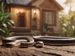 Foto: Ilustrasi Ular Masuk Rumah. Sumber: Freepik.