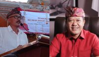 Pasangan petahana Bupati dan Wakil Bupati Bangli (kiri) Wayan Diar (kanan) Sang Nyoman Sedana Arta (sumber: dok. Wacanabali.com).
