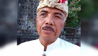 Foto: Bandesa Agung (Ketua) MDA Provinsi Bali Ida Pangelingsir Agung Putra Sukahet. Sumber: Yulius N/wacanbali.com