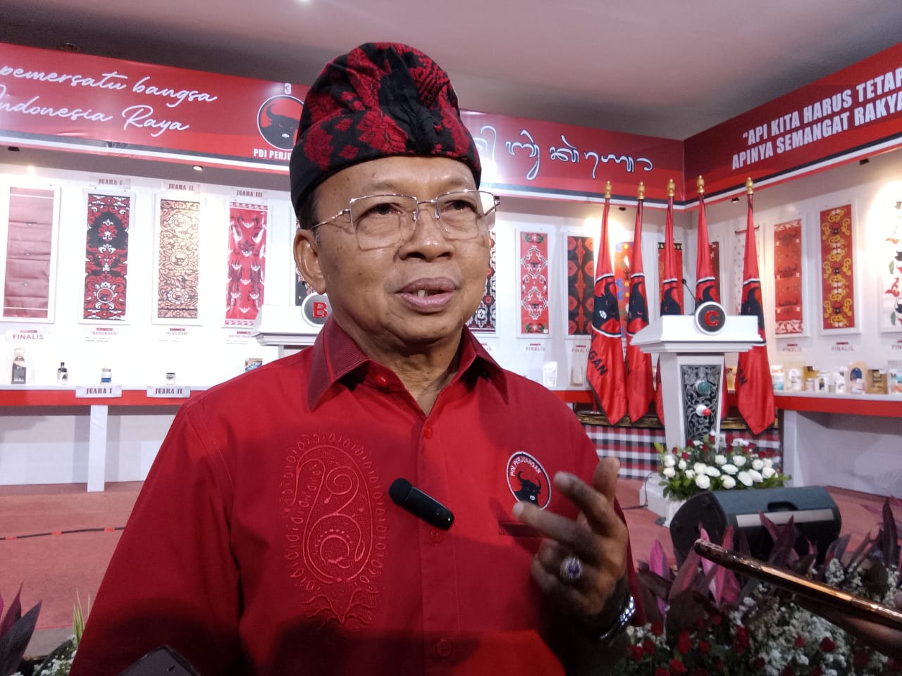 Foto: Ketua DPD PDI-Perjuangan Provinsi Bali, I Wayan Koster. Sumber: Yulius N/wacanabali.com