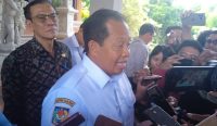 Foto: Pj Gubernur Bali Sang Made Mahendra Jaya saat ditemui di kantor DPRD Bali, Rabu (19/6/24). Sumber: Dion/wacanabali.com