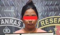 Foto: ART yang diduga mencuri enam tas dan berlian milik majikannya di Denpasar. Sumber: dok/Polresta Denpasar.