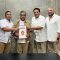Foto: Penyerahan rekomendasi bakal calon Bupati dan Wakil Bupati Klungkung dari partai Gerindra oleh Sekjen DPP Gerindra kepada Juliartha-Jaya. Sumber: istimewa