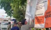 Foto: Penertiban APS dan APK di Kota Denpasar. Sumber: Wacanabali.com