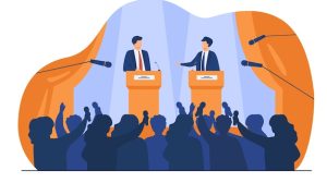 Foto: Ilustrasi Debat. Sumber: Freepik.