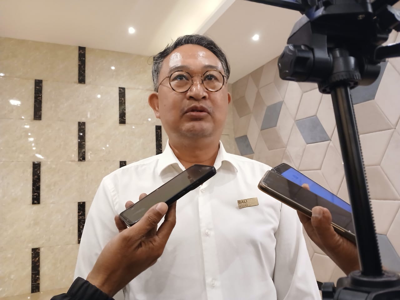 Foto: Ketua GIPI Bali, Ida Bagus Agung Partha Adnyana. Sumber: Yulius/wacanabali.com