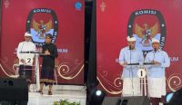 Kolase Foto Para Paslon dalam Debat Terakhir Pilwalkot Denpasar 2024. Sumber: Wacanabali.com