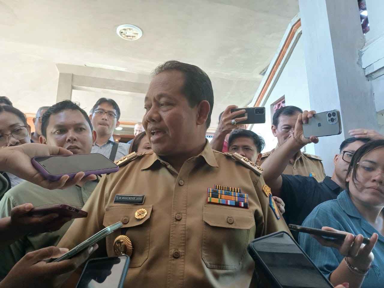 Foto: Pj Gubernur Bali, Sang Made Mahendra Jaya. Sumber: Yulius N/wacanabali.com