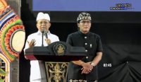 Foto: Uji Publik Paslon Koster-Giri di Undiksa. Sumber: Tangkapan layar di Youtube Undiksa.