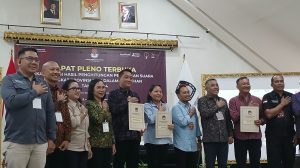 Foto: Rapat pleno pilkada tahun 2024 tingkat Provinsi Bali. Sumber: Yulius N/wacanabali.com