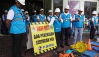 Foto: PT PLN Persero Menyatakan Kesiapan dalam Menghadapi Nataru 2025 dalam Acara Apel Siaga Kelistrikan di Kantor PLN UID Bali, Senin (16/12/24).
