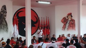 Foto: Acara tatap muka bersama kader PDIP Badung usai Koster-Giri ditetapkan KPU sebagai pemenang Pilgub Bali. Sumber: Yulius N/wacanabali.com