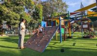 Foto: Suasana aktivitas di Ruang Bermain Ramah Anak (RBRA) Kota Denpasar. Sumber: Istimewa.