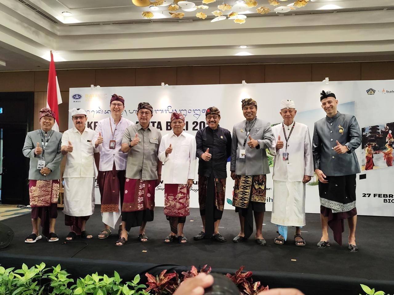 Foto: Gubernur Bali periode 2025–2030 Wayan Koster saat membuka Rapat Kerja Daerah (Rakerda) III Asita Bali 2025