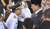 Foto: Presiden RI Prabowo Subianto saat melantik Kepala Daerah
