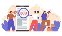 Foto: Ilustrasi job fair. Sumber: Freepik.