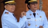 Dr. Ir. Wayan Koster dan I Nyoman Giri Prasta sebagai Gubernur dan Wakil Gubernur Bali periode 2025-2030.