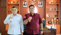 Kalapas Kelas IIA Kerobokan, Hudi Ismono bersama Kakanim kelas I TPI Denpasar, R. Haryo Sakti, Kamis (13/03/2025). Foto: dok/Lapas Kerobokan